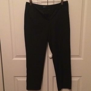 Express Editor black dress capris